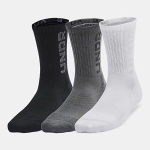 Bas mi-mollet - Paquet de 3 - Noir/Gris/Blanc