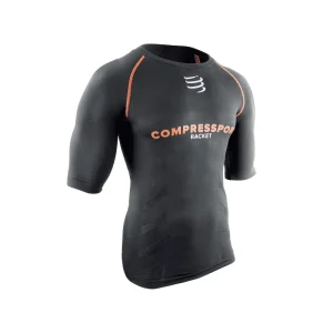 Compressport T-Shirt Short Sleeve Top - Noir - Racket