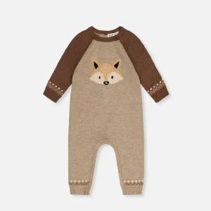 Barboteuse en tricot - J20DT40-01210 - Bébé des bois - 3 à 24 mois