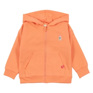 Veste à capuchon reversible - Petite pomme d’amour/Maman, Les petits bateaux - S2454-13 - 6 à 24 mois