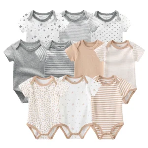 Lot de 5 Bodys Coton Agréables & conforts