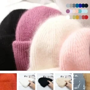 Bonnet Angora Pour Maman