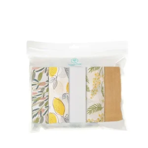 Langes Lot de 5 pièces Mousseline Coton & Bambou