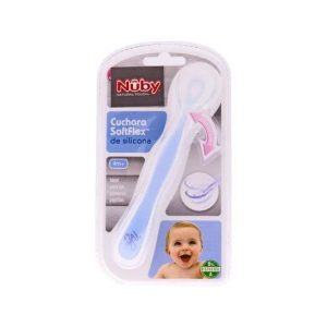 Cuillère en Silicone Souple +0 Mois - NUBY